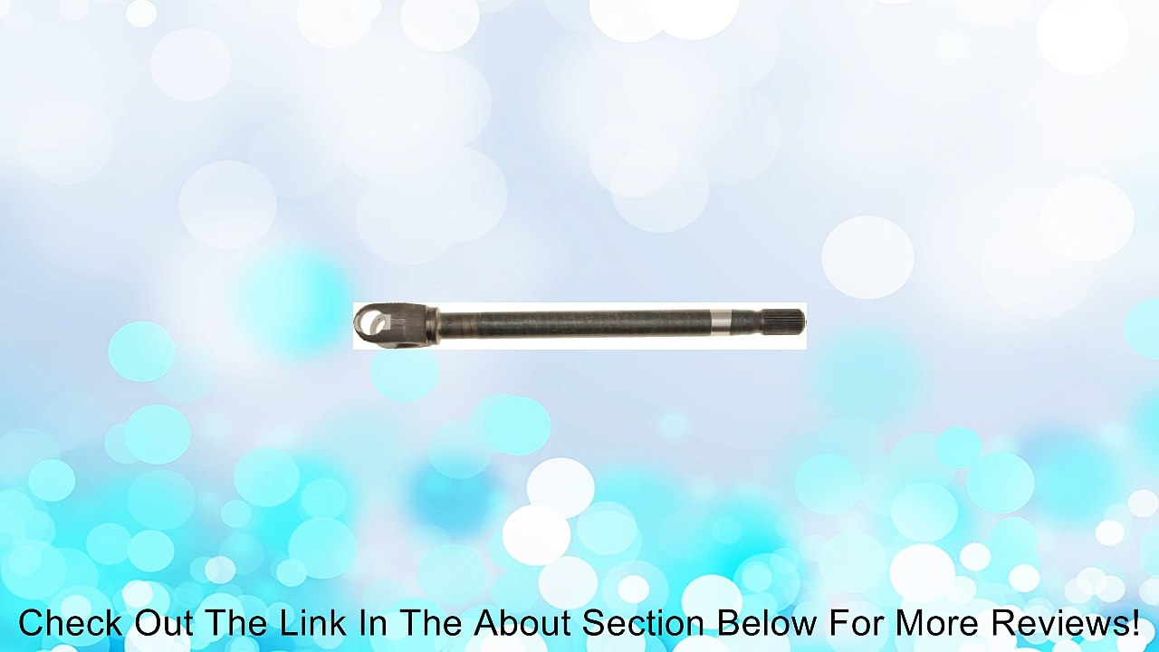 Spicer 76814-1X Front Axle Shaft Review