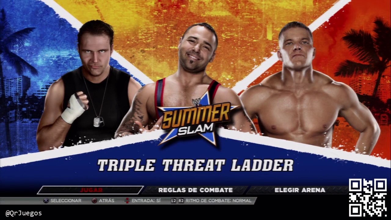 TRIPLE THREAT LADDER WWE15