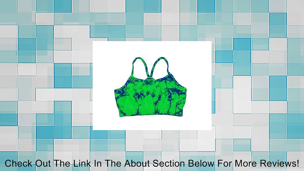 Lizatards Tie Dye Stretch Bra Top Review
