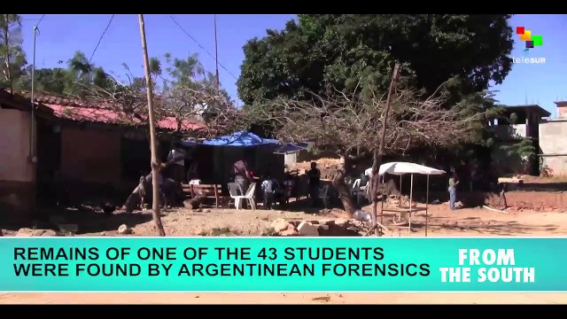 Argentinean forensics found the remains of student