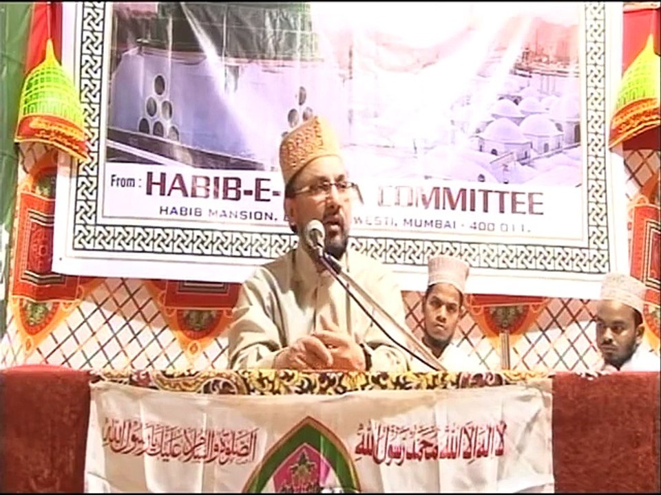 Milad Un Nabi Jalsa at Byculla compound by Farooque Khan Razvi Sahab 1