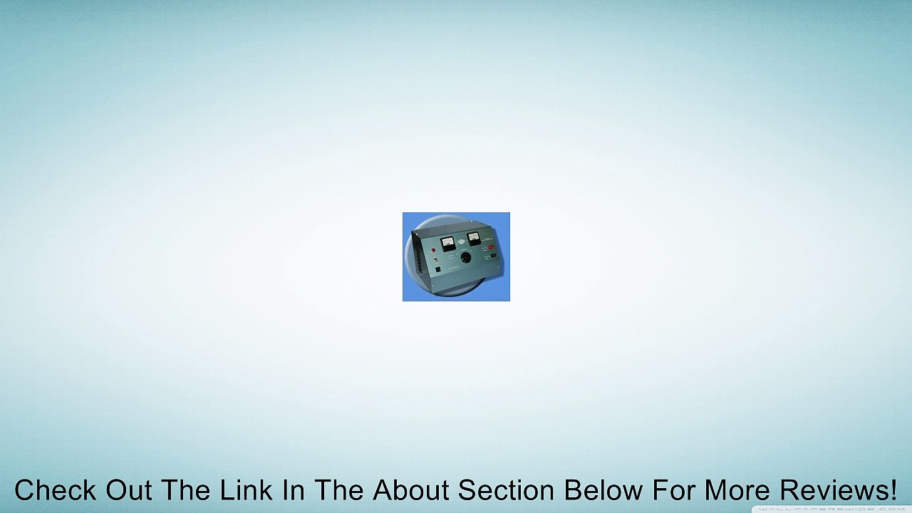 Electroplating Rectifier 25 Amp Review