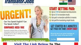 Real Translator Jobs + DISCOUNT + BONUS