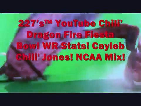 227's™ YouTube Chili' Fiesta Bowl Dragon Movie Stats (WR) Arizona Wildcats NCAA Mix!