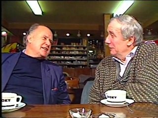 Un petit-dejeuner avec Jean Rouch et Arthur Lamothe.