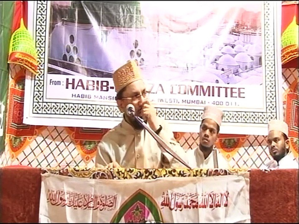 Milad Un Nabi Jalsa at Byculla compound by Farooque Khan Razvi Sahab 2