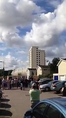 High Rise Flats Demoliton Hull, UK