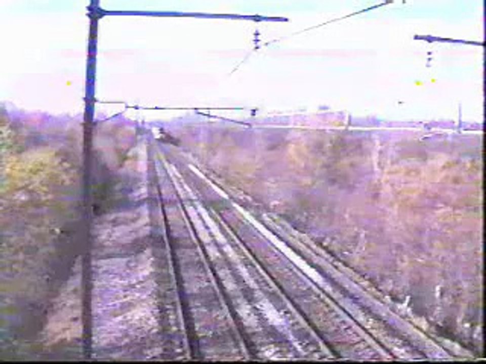 Eviter un train au dernier moment