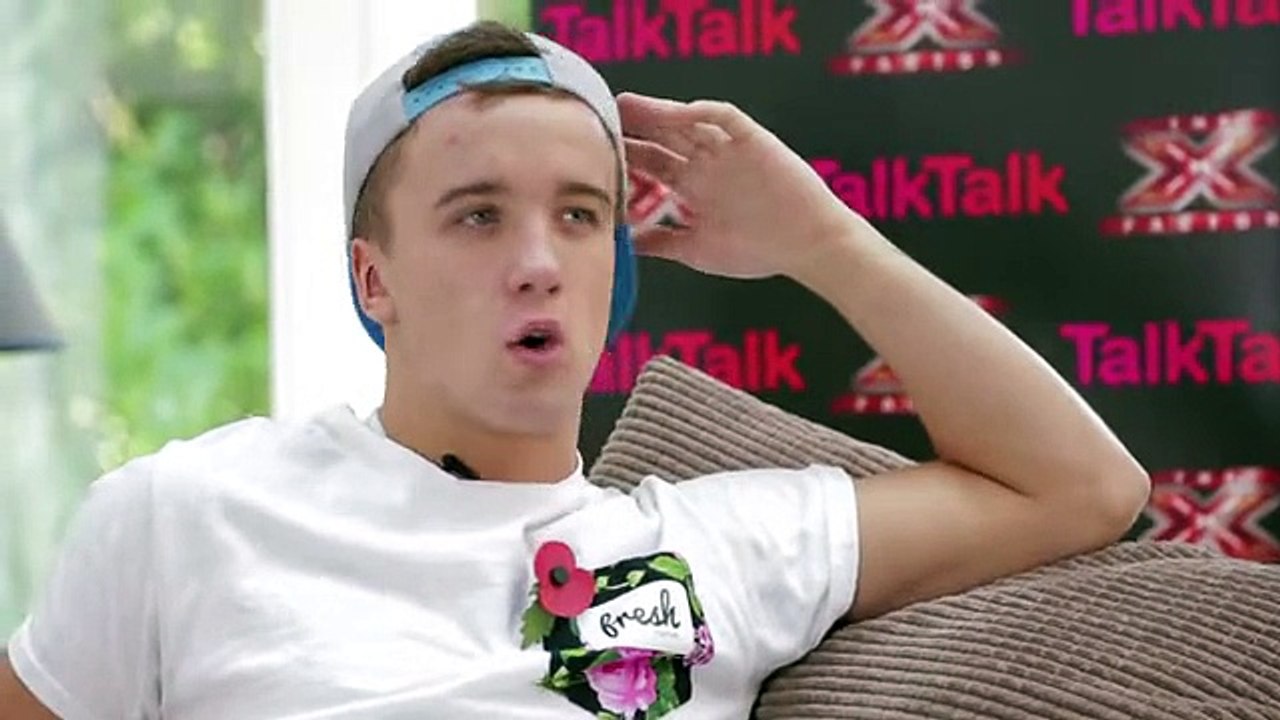 Is Nicholas' six-pack BETTER than Sam's- - TalkTalk Backstage - The X Factor UK 2013 - OFFICIAL CAHNNEL