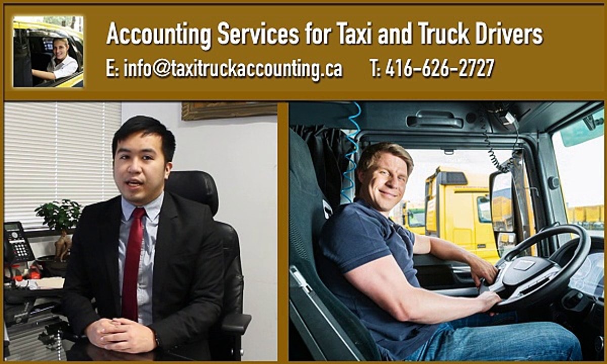 Taxi truck accounting.ca | Tax Implications, bookkeeping, expenses, 416-626-2727 (c)