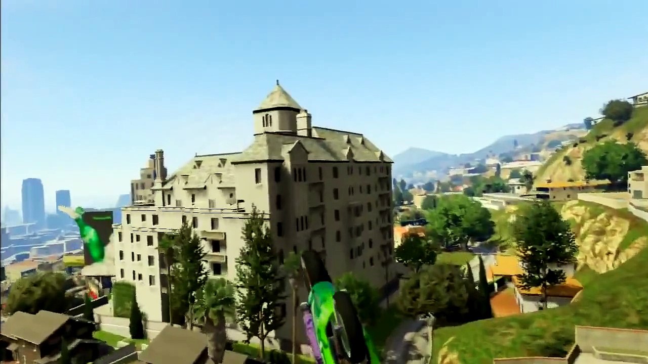 Incredible Stunt Montage! - (GTA 5 Stunts)