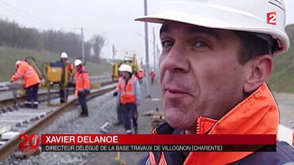 C'est parti, la ligne à grande vitesse Paris-Bordeaux pose ses rails