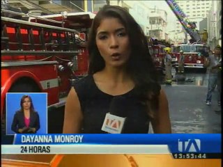 Incendio alarmó esta mañana a los Guayaquileños