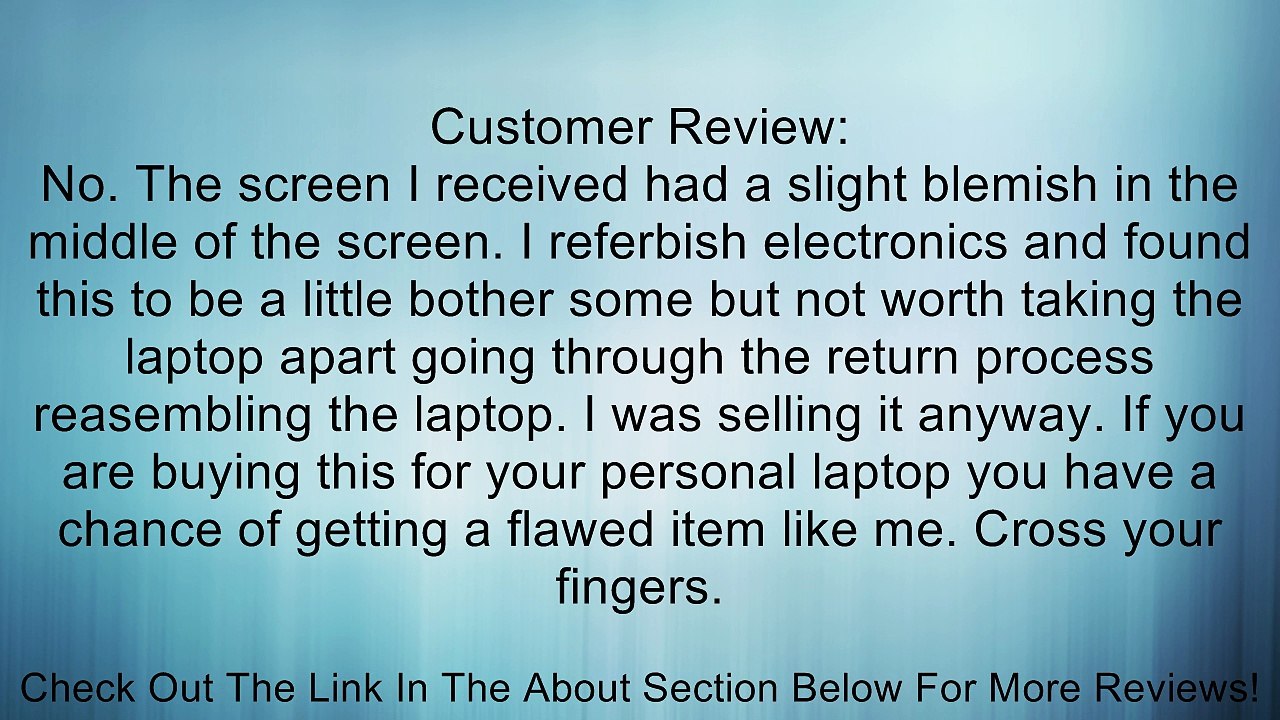 New 15.6" Laptop LED LCD with Glossy Finish and HD WXGA 1366 x 768 Resolution for Dell Inspiron Notebook Model N5050 & i15N-2728BK / 15N Review