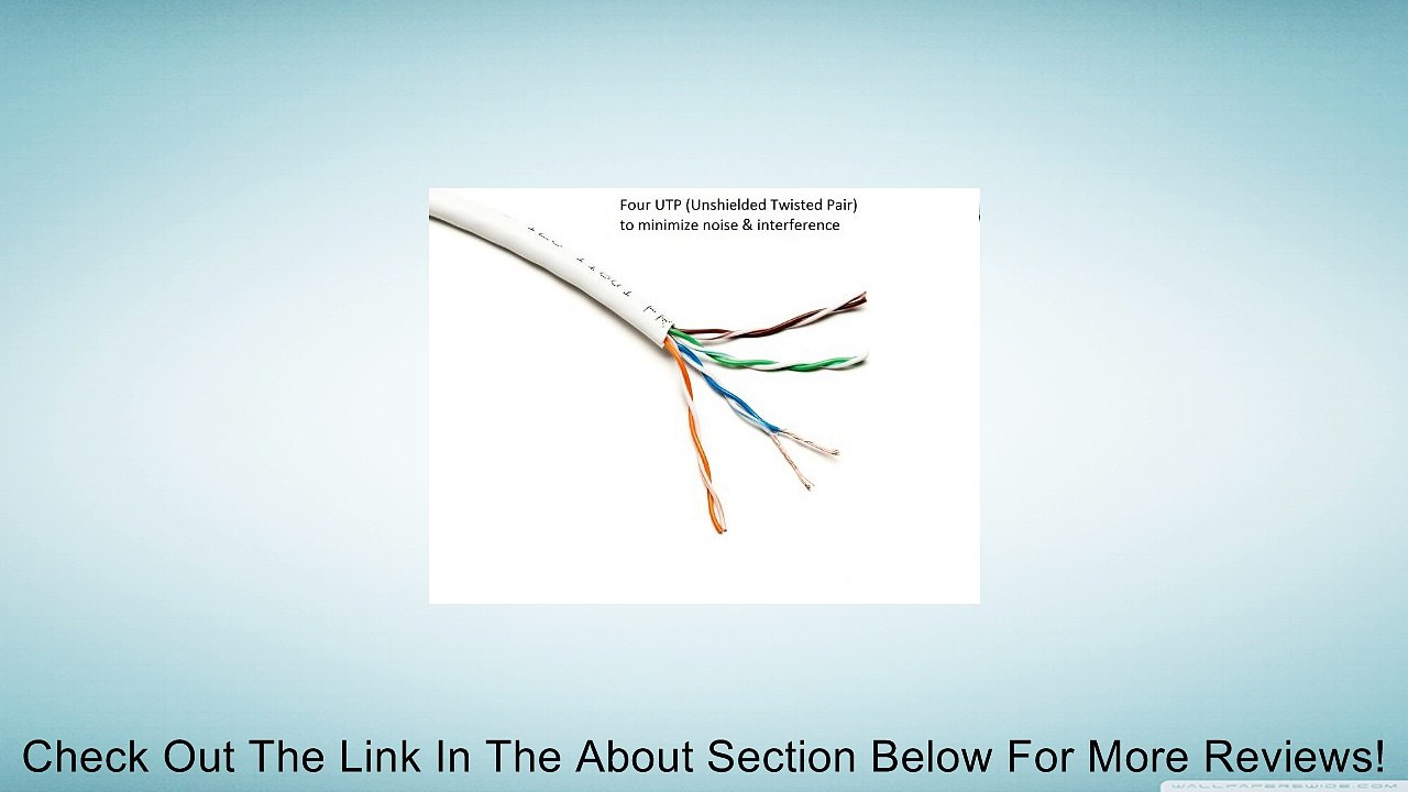 BlueRigger Cat5e RJ45 Ethernet Patch Cable (75 Feet, White) Review