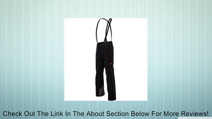 Mammut Splide Pant - Men's Black, 42 Review