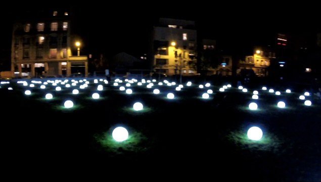 Globoscope HD - Fête des Lumières 2014 - Parc Roquette, Lyon 9ème