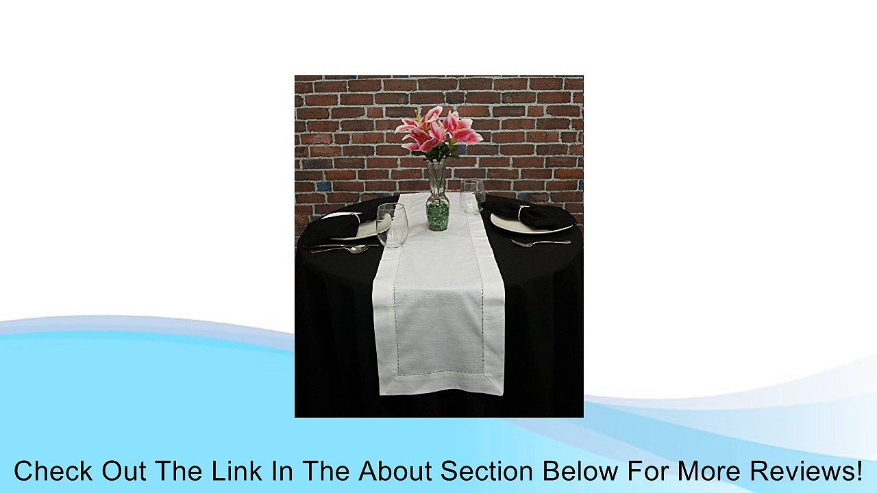 Hemstitch Table Runner 12" x 72" Review