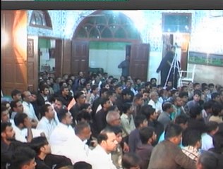 دستہءِ جوّادیہ (کورنگی) : جناب کاظم حمزہ سلام پیش کرتے ہوۓ