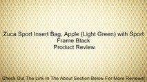 Zuca Sport Insert Bag, Apple (Light Green) with Sport Frame Black Review