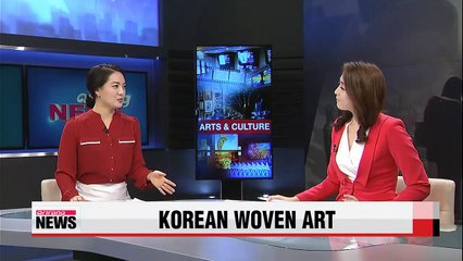 Artist weaves masterpiece