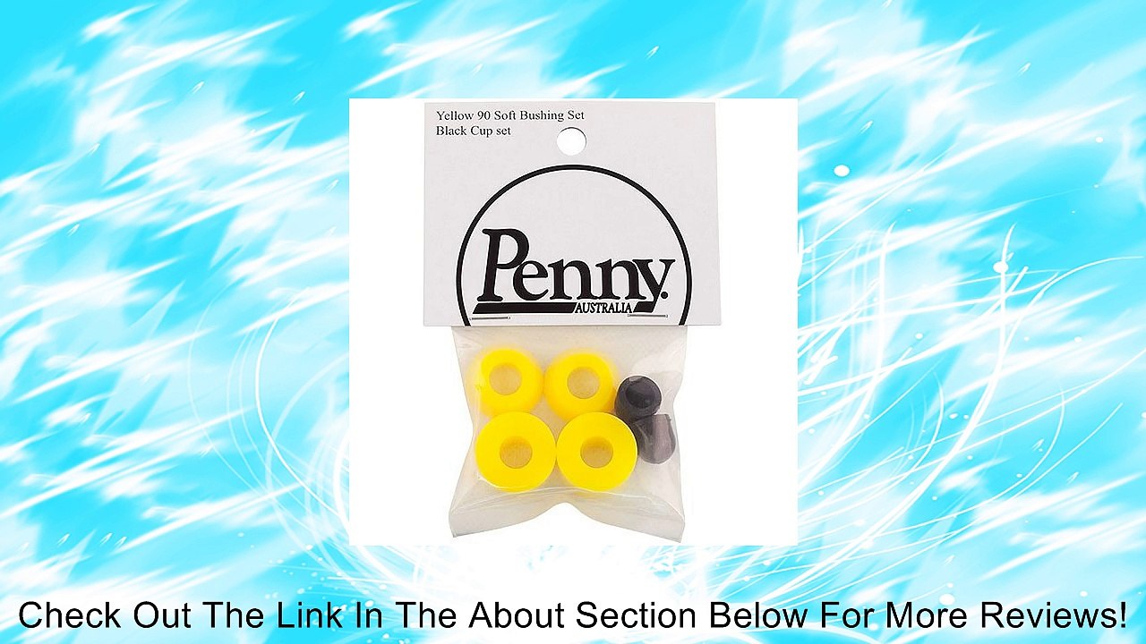 Penny Cushions Skateboard Bushings - Yellow/Black / 78a Review