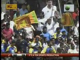 Muttiah Muralitharan  39 s 800th wicket of his final Test match