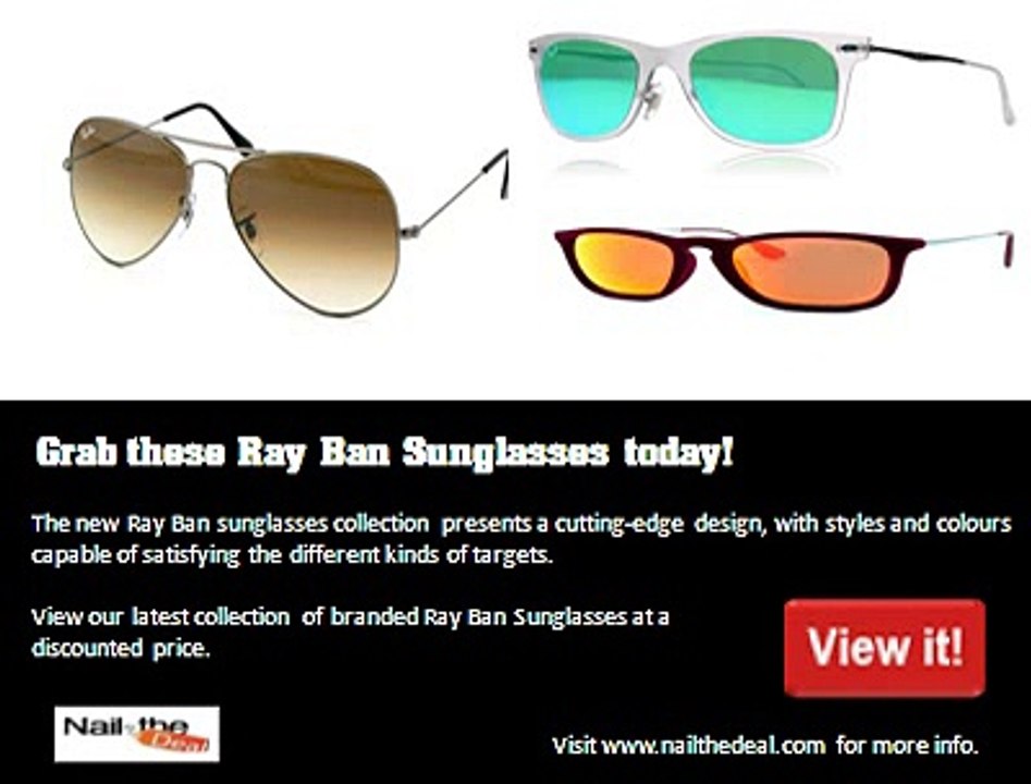 Nail The Deal - Branded Sunglasses at Best Prices in Dubai, Abu Dhabi and UAE