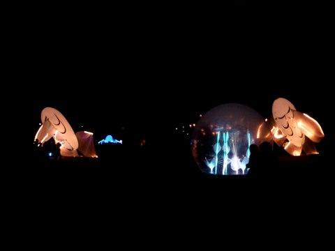 Jardin d'Hiver - Fête des Lumières 2014 - Parc de la Tête d'Or, Lyon 6ème