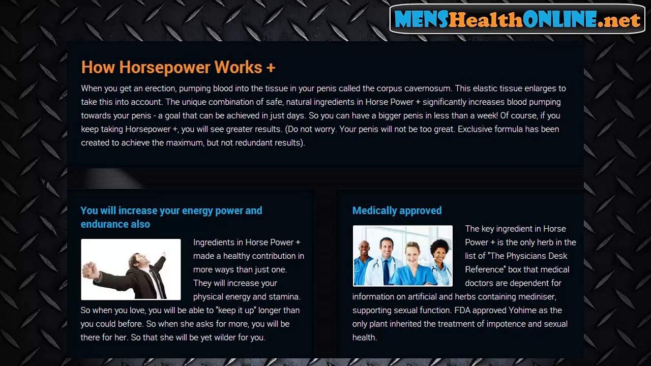 Horsepower Plus Review - Gain Muscle And Enhance Sexual Performance With Horse Power Plus XXXL Formula