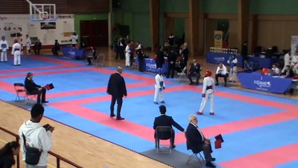 US Creteil Karate Open de l'Essonne Adel (en bleu) 1