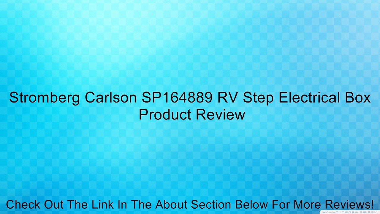 Stromberg Carlson SP164889 RV Step Electrical Box Review