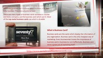 Black Metal Business Cards Helps to Branding Our Company in Front of Public