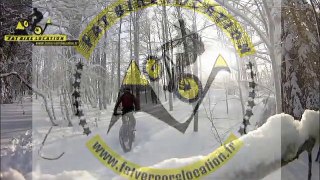Parcours Fat Bike - Vélo sur neige