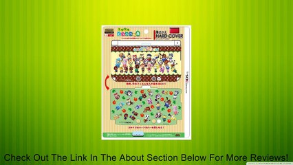 Chocolate Animal Crossing for Nintendo Tobidase Hardcover Kisekae 3DS LL Review