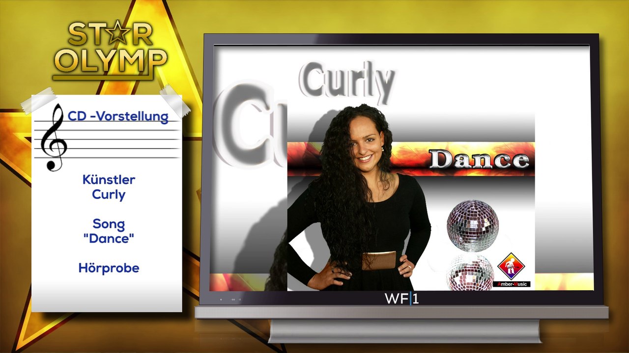 Sängerin Curly -  Dance   - CD-Vorstellung--Amber-Musikpromotion