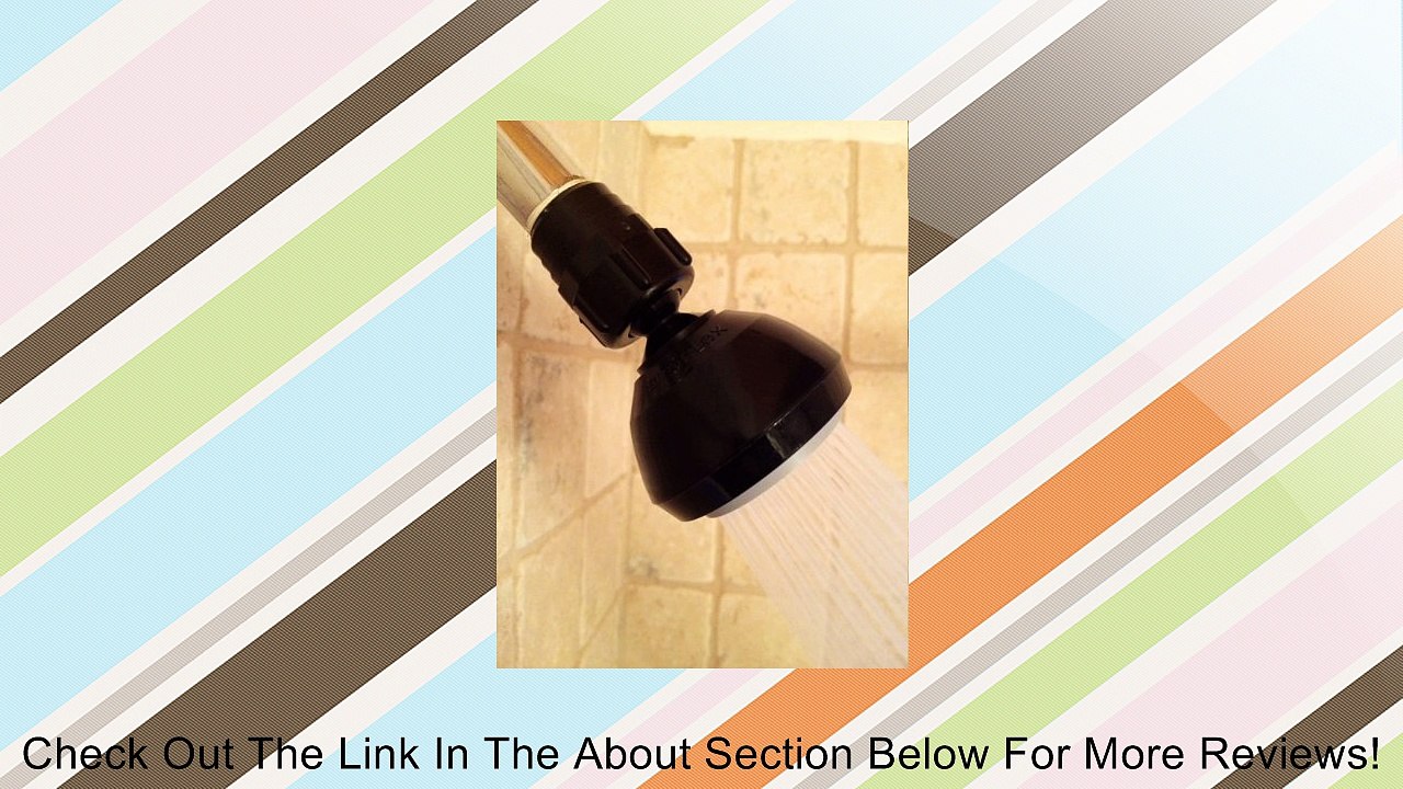 Siroflex Shower Head in Black Review