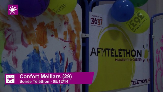 Téléthon 2014 Lacher de Lanternes à Confort-Meilars (29S)