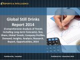 Global Still Drinks Market - Opportunities, Segmentation and Forecast by ReportsandIntelligence, 2014