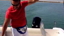 GREAT CATCH WILLY BOAT FISHING ADVENTURE#8 ABU DHABI GROUPER BARRACUDA QUEEN TROLLING