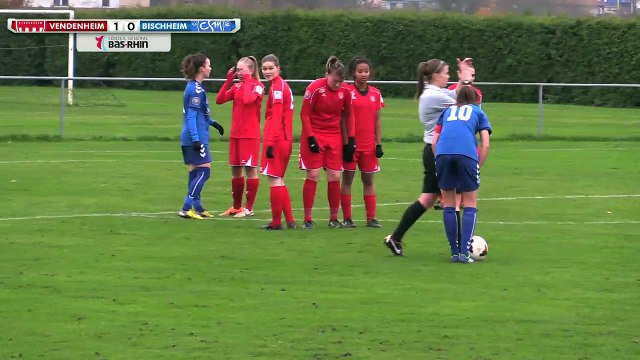 Dimanche 7 Décembre à 14h30 - FC Vendenheim - CS Mars Bischheim - D2 fém. J11 (REPLAY)