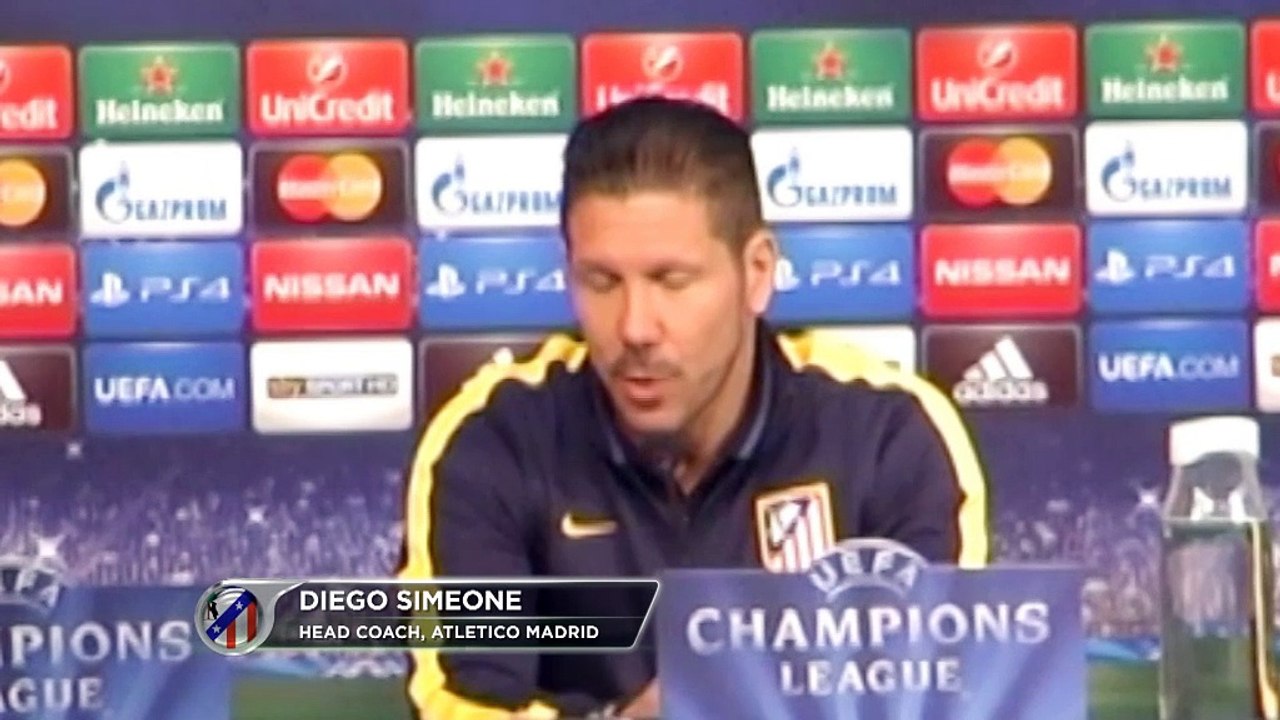 Simeone: "Denken nicht daran zu verlieren"