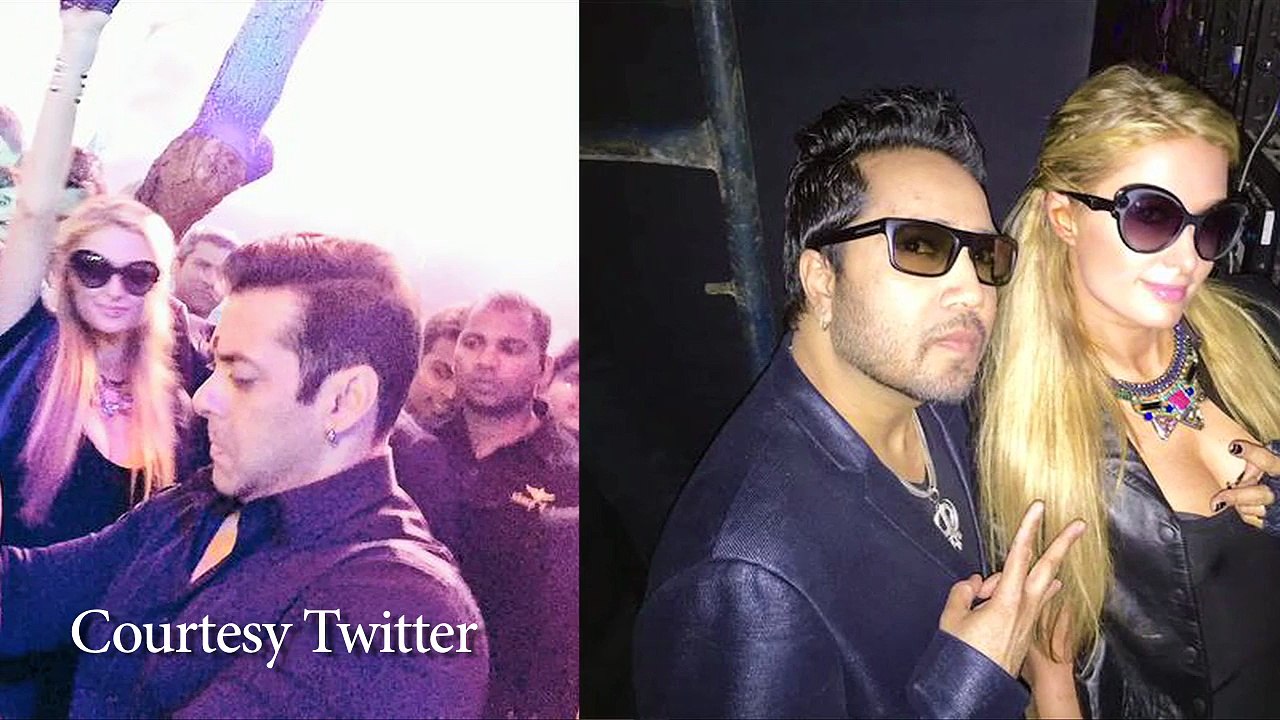 SPOTTED Salman Khan with Paris Hilton at private party