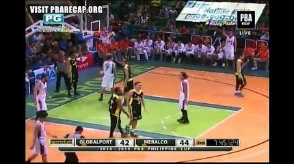 Meralco VS GlobalPort [3rd QUARTER 1] - December 9, 2014 GAME REPLAY