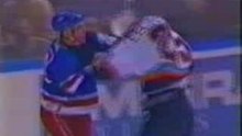 Hockey Fights Dan Cloutier Sammy Salo