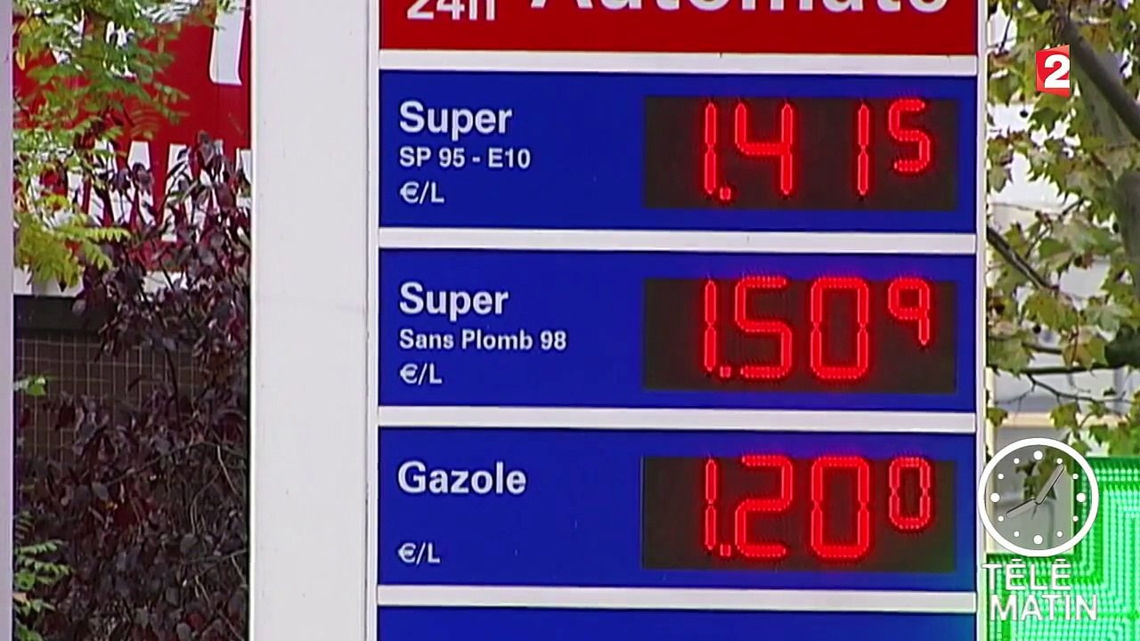 Les prix des carburants au plus bas