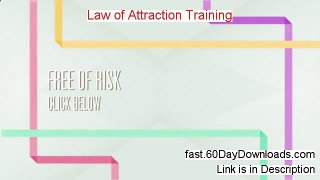 Law Of Attraction Training review and risk free download