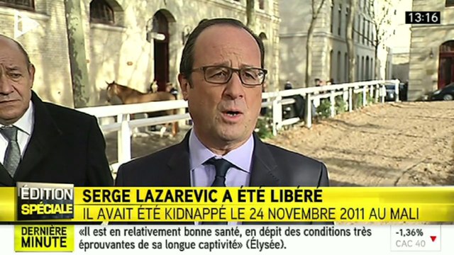 Serge Lazarevic est libre