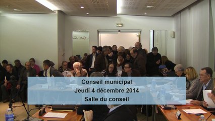 conseil municipal jeudi 4 décembre2014 partie 1