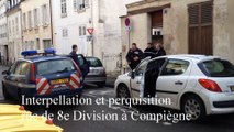 Interpellation et perquisition à Compiègne